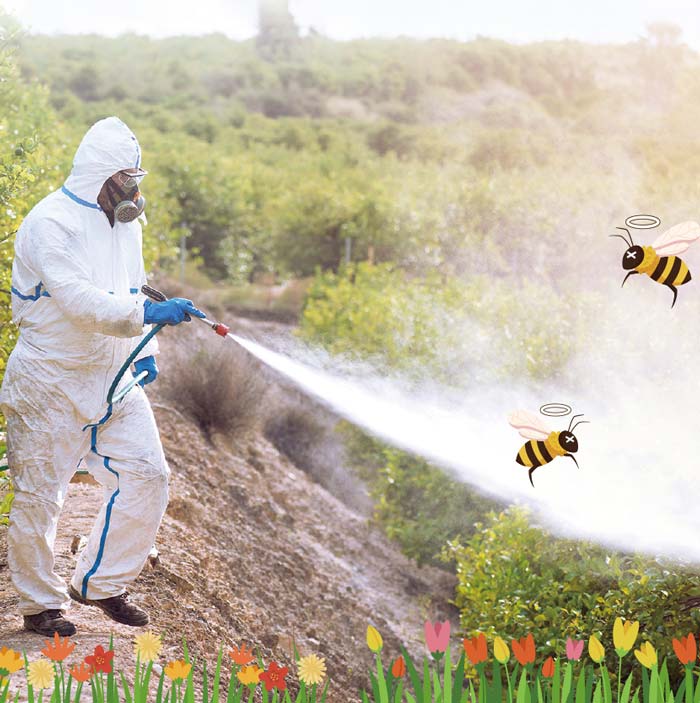 신경 자극형 살충제와 기후 변화로 사라지는 꿀벌
