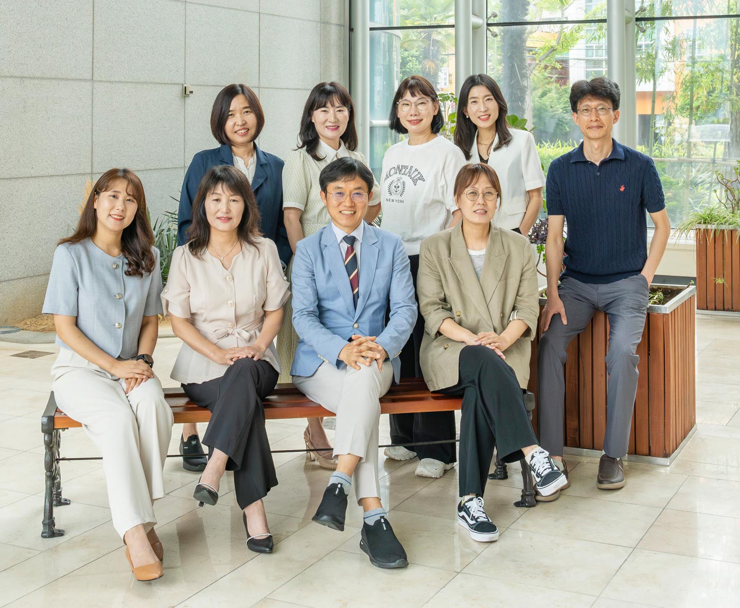 경남제대군인지원센터 직원들
